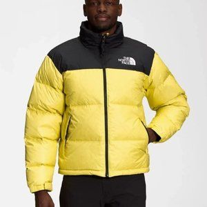 The North Face 1996 Retro Nuptse 700 Jacket Size L $320 Yellow Tail